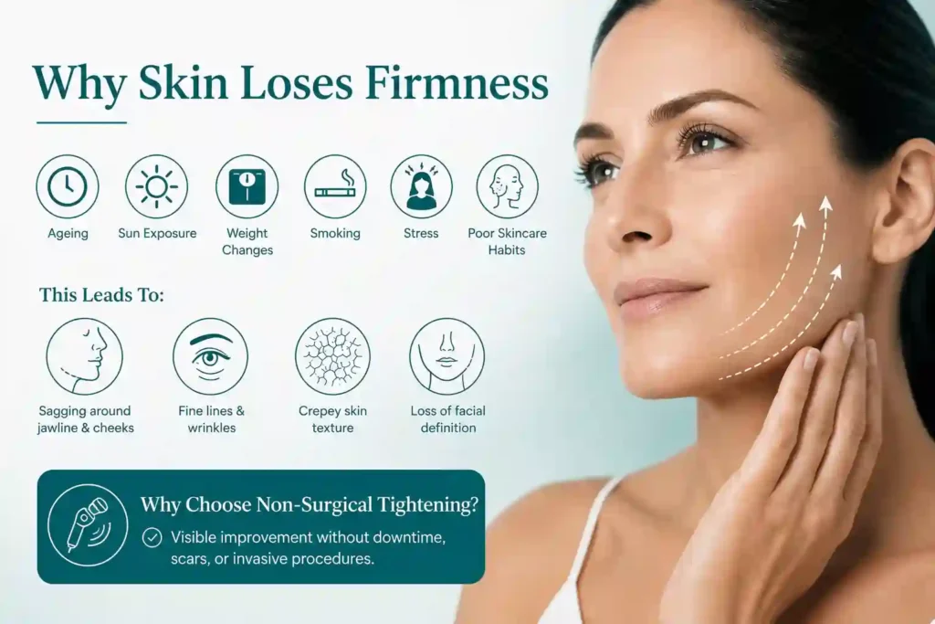 What Makes Skin Lose Firmness and Why Do People Seek Non-Surgical Tightening Midlands ?
