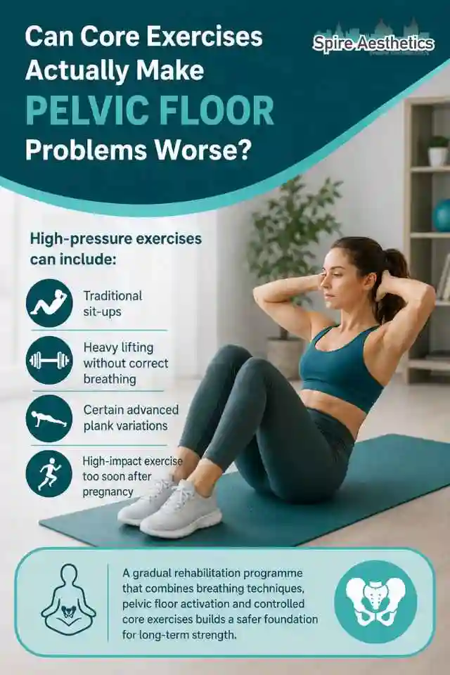Can Strengthening Your Core Alone Actually Make Pelvic Floor Problems Worse Midlands ?